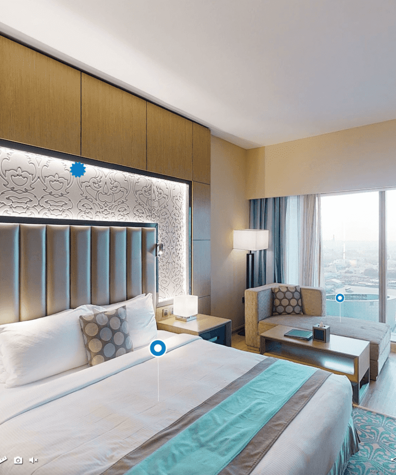 Wyndham Doha West Bay Hotel Deluxe King Room Virtual Tour