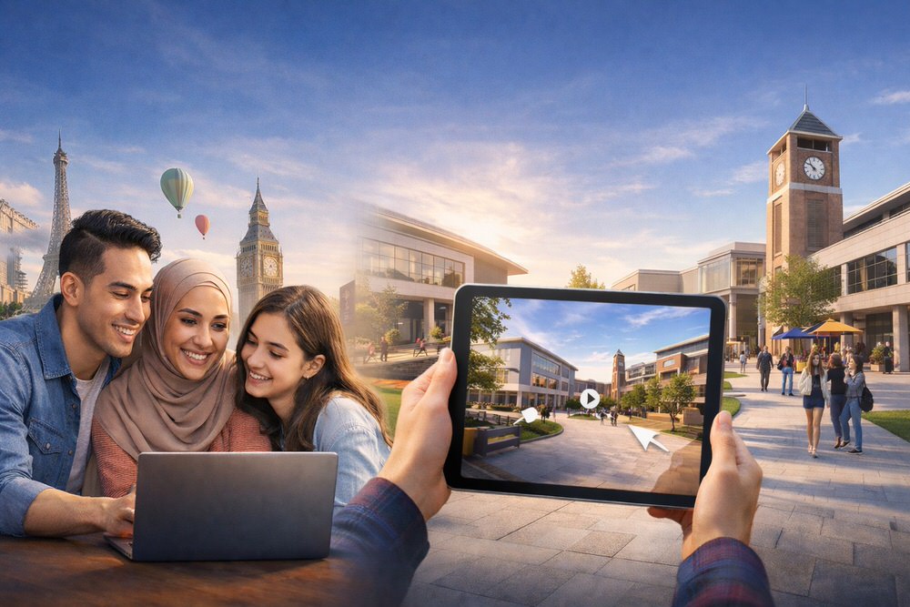 International Families Cant Always Visit So We Bring the Campus to Them oVRworldwide